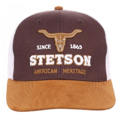 Casquette Stetson Steerhead American Heritage brun 