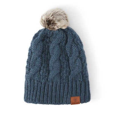 Tuque Ariat Cable teal