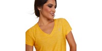 T-shirt Laguna jaune femme 