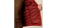 Manteau Ariat Ideal Down rouge femme 