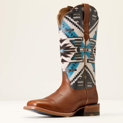 Botte Ariat Frontier Chimayo turquoise femme 