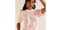T-shirt Ariat Tacky rose femme 