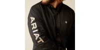 Chemise Ariat Team Logo Twill noir homme 