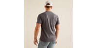 T-shirt Ariat Southwest gris homme 