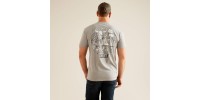 T-shirt Ariat Elements gris homme