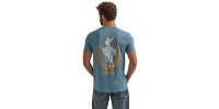 T-shirt Wrangler Cowboy Rode homme 