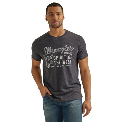 T-shirt Wrangler Spirit of the west homme 