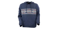 Hoodie Outback Casey bleu homme 