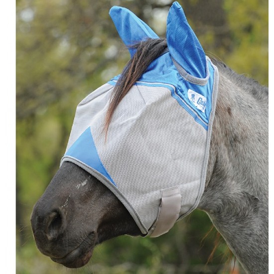 Masque à mouche Cashel bleu cheval