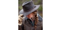 Chapeau Outback Grizzly brun 